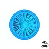 -Insert - circle 1 inch blue starburst