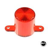 Lamp Covers / Domes / Inserts-Dome with screw tabs - red 