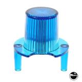 Lamp Covers / Domes / Inserts-Dome with pegs - jet bumper light blue