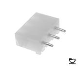 -Connector 3 pin male PCB mount