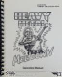 -HEAVY METAL MELTDOWN (Bally) Manual set