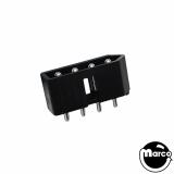 Boards - Power Supply / Drivers-Connector .093 (2.36mm) inch 4 circuit male schrouded connec