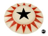 Pop Bumper Caps-Pop bumper cap Stern red sun/black star