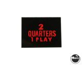 -Price plate (CCM/Stern) 2 Quarter 1 Play