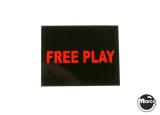 -Price plate (CCM/Stern) Free Play