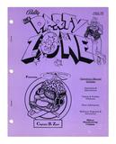 -PARTY ZONE (Bally) Game Manual Original