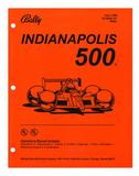 -INDY 500 (Bally) Manual