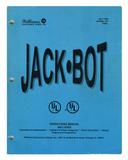 -JACKBOT (Williams) Operations Manual - Reprint