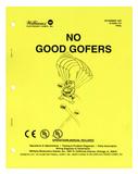 -NO GOOD GOFERS (Williams) Manual - Reprint
