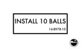 -Label - Install 10 Balls