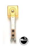 -Target switch - 1 inch square yellow transparent