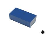 Misc Rubber / Plastic-Damper pad blue 1/2 x 1 x 1/4 inch