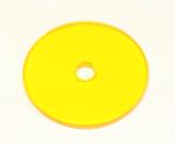-Washer - PETG yellow 1 inch OD #6