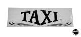 -TAXI (Williams) Dome decal set