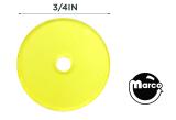 -Washer - PETG yellow 3/4 inch OD #6