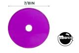-Washer - PETG purple 7/8 inch OD #6