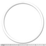 -Rubber ring - White 4-1/2 inch ID