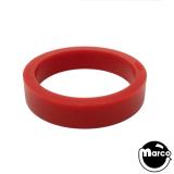 -Titan™ Silicone - flipper band 1/2 x 1-1/2 inch red