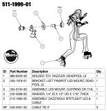 -DEADPOOL PREMIUM (Stern) Cable Dazzler LED