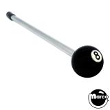 -Ball shooter rod - 8 ball knob