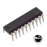 Integrated Circuits-IC - 20 pin DIP PAL 16L8-15CN programmed