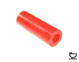 -Post sleeve poly 1-1/16 inch red 65 duro