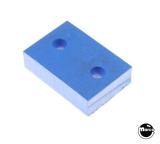 Misc Rubber / Plastic-Rubber bumper pad blue 11/16 x 1 x 1/4 inch thick