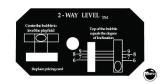 -Decal - 2 way level Data East