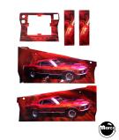 Cabinet Side Art-MUSTANG PRO (Stern) Cabinet decal set