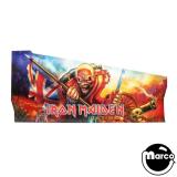 -IRON MAIDEN PRO (Stern SPI) Decal cabinet left