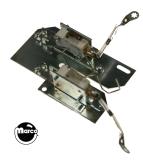 -Ball trough switch plate assembly