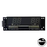 Boards - Displays & Display Controllers-Display PCB - 4 digit satellite