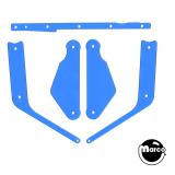 TFK Color Guard Plastic Protectors-PIRATES CARIBBEAN (JJP) Color Guard Blue (5)