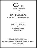-301 BULLSEYE (Grand Products) Manual