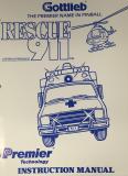 -RESCUE 911 (Gottlieb) Manual