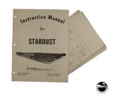 Manuals - Sq-Sz-STARDUST (Williams) Manual & Schematic