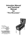-FIRE MOUNTAIN  (Zaccaria) Manual set