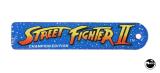-STREET FIGHTER II (Gottlieb) Key fob