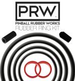 Rubber Kits - G-GORGAR (Williams) Rubber Ring Kit BLACK