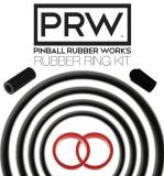 Rubber Kits - L-LASER CUE (Williams) Rubber kit BLACK