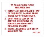 -Coin entry price change decal Williams