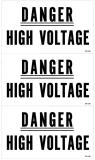 -Danger High Voltage decal Williams
