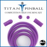 Titan Silicone Ring Kits-ADDAMS FAMILY (Bally) Titan™ Silicone Ring Kit PURPLE