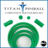Titan Silicone Ring Kits-RESCUE 911 (Gottlieb) Rubber kit WHITE
